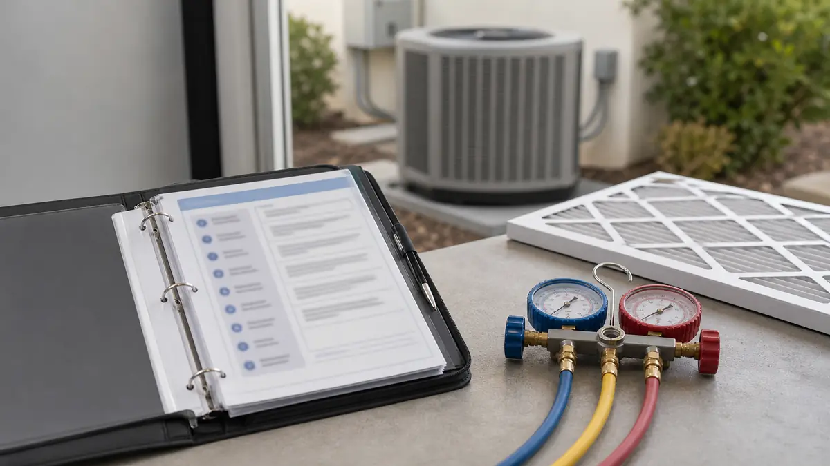 Illustration: Mitsubishi HVAC FAQ for Encino, CA